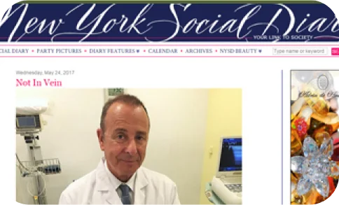 New York Social Diary — Fox Vein & Vascular press